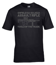 Load image into Gallery viewer, Enfield SA80 L85A2 Tools Of The Trade T-Shirt British Army Assault Rifle Tee