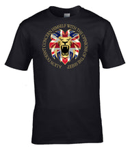 Load image into Gallery viewer, The Lion Doesn't Concern Himself With The Opinions Of The Sheep T-Shirt British Lion Military Tee