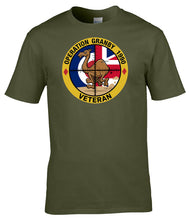 Load image into Gallery viewer, Operation Granby 1990 Veteran T-Shirt Gulf War Veteran Military Tee