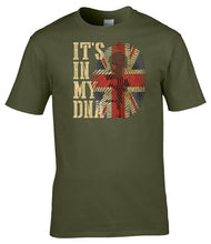 Load image into Gallery viewer, It's In My DNA Veteran Military Pride T-Shirt