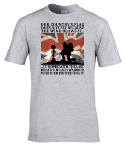 Military Humor - Fly The Flag - Patriot - Union Jack - Veterans - Gifts