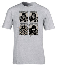 Load image into Gallery viewer, Infantry Sniper Gunner Officer Military Humour T-Shirt