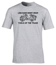 Load image into Gallery viewer, Long Range Desert Group Tools Of The Trade T-Shirt LRDG Military History Tee