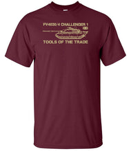 Load image into Gallery viewer, FV4030/4 Challenger 1 Tools Of The Trade T-Shirt British Army Tank Tee