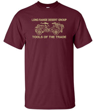 Load image into Gallery viewer, Long Range Desert Group Tools Of The Trade T-Shirt LRDG Military History Tee