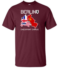 Load image into Gallery viewer, Berlin Checkpoint Charlie T-Shirt Cold War Military History BAOR Veteran Tee