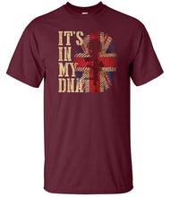 Load image into Gallery viewer, It's In My DNA Veteran Military Pride T-Shirt