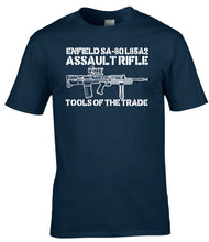 Load image into Gallery viewer, Enfield SA80 L85A2 Tools Of The Trade T-Shirt British Army Assault Rifle Tee