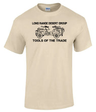 Load image into Gallery viewer, Long Range Desert Group Tools Of The Trade T-Shirt LRDG Military History Tee