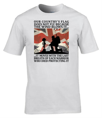 Military Humor - Fly The Flag - Patriot - Union Jack - Veterans - Gifts