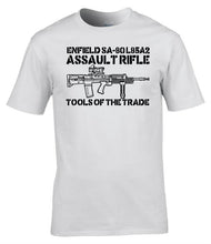Load image into Gallery viewer, Enfield SA80 L85A2 Tools Of The Trade T-Shirt British Army Assault Rifle Tee