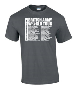 Military Humor - British Army - Veteran Gifts - Veterans - World Tour
