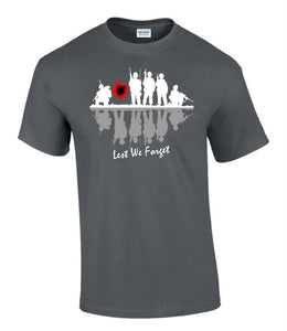 Remembrance Day - British Military T-Shirts - Lest We Forget T-Shirt - British Army Gifts