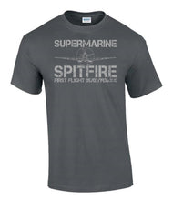 Load image into Gallery viewer, Military Gifts - Supermarine - Spitfire - Veteran - Royal Air Force - WW2 - Gifts - Veterans - T-Shirt