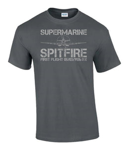 Military Gifts - Supermarine - Spitfire - Veteran - Royal Air Force - WW2 - Gifts - Veterans - T-Shirt