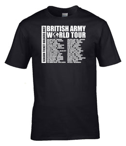 Military Humor - British Army - Veteran Gifts - Veterans - World Tour