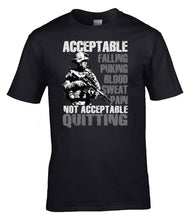 Load image into Gallery viewer, Military Humor - Never Quit - T-Shirt