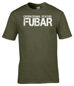 Military Humor - Operational Status - FUBAR - Military Gifts - Veteran Gifts