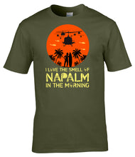 Load image into Gallery viewer, Military Gifts - Veteran Gifts - Napalm In The Morning - Apocalypse Now - T-Shirts - Soldier Gifts - Dad Gifts - Grandad Gifts