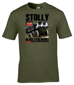 British Military Gifts - Alvis Stalwart - Gifts For Him - Army Gifts - Veterans Gifts - T-Shirt