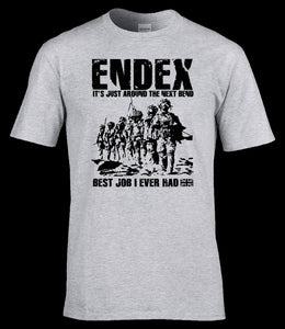 Military Gifts - Veteran Gifts - Best Job I Ever Had - Gifts - British Army - Endex - T-Shirt