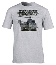 Load image into Gallery viewer, Military Humor - Bedford - Helitruckter - Veterans - Gifts - T-Shirt