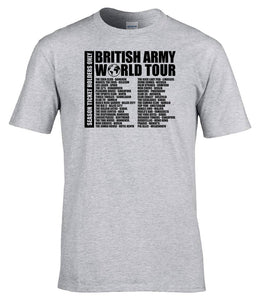 Military Humor - British Army - Veteran Gifts - Veterans - World Tour