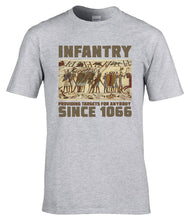 Load image into Gallery viewer, Infantry Since 1066 T-Shirt Providing Targets Military Humour