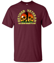 Load image into Gallery viewer, Military Gifts - Retired Veteran - Golf Club Edition - Veteran - British Army - Gifts - Veterans - T-Shirt