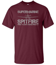 Load image into Gallery viewer, Military Gifts - Supermarine - Spitfire - Veteran - Royal Air Force - WW2 - Gifts - Veterans - T-Shirt