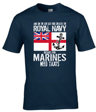 Load image into Gallery viewer, Military Humor - Royal Navy - Even Marines Need Taxis