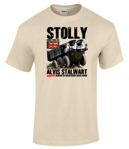 British Military Gifts - Alvis Stalwart - Gifts For Him - Army Gifts - Veterans Gifts - T-Shirt