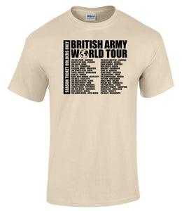 Military Humor - British Army - Veteran Gifts - Veterans - World Tour