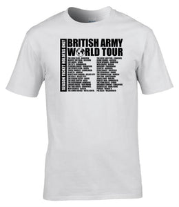 Military Humor - British Army - Veteran Gifts - Veterans - World Tour