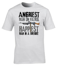 Load image into Gallery viewer, British Military Gifts - Angriest Man - On Patrol - Gifts For Him - Army Gifts - Veterans Gifts - T-Shirt