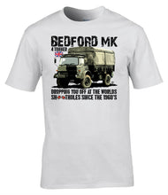 Load image into Gallery viewer, military_humour_Bedford_MK_truck_t-shirt_design_UK_veterans