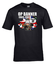 Load image into Gallery viewer, op_banner_1969_2007_veteran_t-shirt_British_Army_service_tribute_UK_clothing