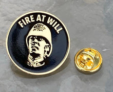 Load image into Gallery viewer, Military Humor - Her Majesty - Sir Michael Caine - Zulu - Veteran Gifts - British Army - Pin Badge