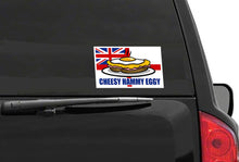 Load image into Gallery viewer, Cheesy Hammy Eggy Sticker Royal Navy Food &amp; Sailor Humour