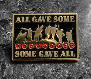 British Military Gifts - Some Gave All - Remembrance - Gift - Veterans - Pin Badge (Copy)