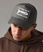 Load image into Gallery viewer, Caught Fcuk All Fishing Club Cap Removable Patch Hat Funny Fishing &amp; Military Humour Cap