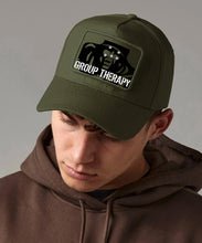 Load image into Gallery viewer, Group Therapy Cap Removable Patch Military Humour Hat Funny Veteran Cap
