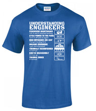 Load image into Gallery viewer, understanding_engineers_t-shirt_British_Army_engineer_trade_humour_graphic