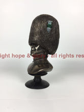 Load image into Gallery viewer, Welsh Guards Bust Cold Cast Bronze Military Statue Sculpture