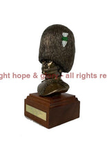 Load image into Gallery viewer, Welsh Guards Bust Cold Cast Bronze Military Statue Sculpture