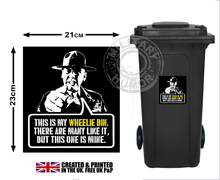 Load image into Gallery viewer, Military Gifts - USMC Gifts - Funny Gifts - This Is My Wheelie Bin - Bin Sticker