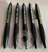Load image into Gallery viewer, Military Humor - Humour Slogan - Pens x 5, Pack Of