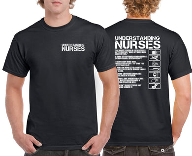 Military Humor - Understanding Nurses - Front & Back Print