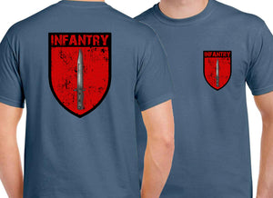 Military Humor - Infantry - Tee - Double Print