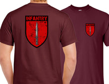 Load image into Gallery viewer, Military Humor - Infantry - Tee - Double Print